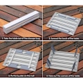 Miniatyrbillede 7 af 8: Udendørs Camping Foldbart Bord Ultralet Aluminium Legering Foldbart Bord til Indendørs Udendørs