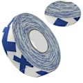 Pikkukuva 7 / 8: 2,5 cm x 25 m Hockey-suojateippi Urheilu Badminton-keppipehmusteet Hockeymailan teipit Sininen Plus-merkki