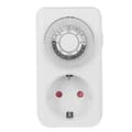 Smart plug-in timer with remote control, intelligent socket, 230V EU plug 50Hz, home automation socket