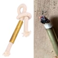 Miniatyrbilde 5 av 8: Bålstarter i bomullsreip, originalt verktøy for å lage ild for camping og fotturer