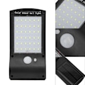 Miniatyrbillede 3 af 10: LED Solpanel Menneskekropslys Dobbelt Sensor Vandafvisende Havevæglampe med Monteringstang