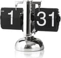 Automatic page turning, digital clock with built-in gear mechanism, removable quartz movement, accurate and easy to adjust.