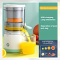 Miniatyrbilde 2 av 10: Elektrisk Saftpresser Oppladbar - Sitrus Saftpresser Maskiner med USB Saftpresser for Appelsin, Sitron, Grapefrukt