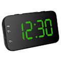 Miniatyrbillede 1 af 8: LED Digital Vækkeur Bærbar Skrivebordsur med Snooze til Soveværelse Hjem Rejse