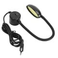 COB 8W Sewing Machine Light 48LED Gooseneck Lamp with Magnetic Base EU Plug AC/DC85‑265V