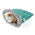 Miniatyrbillede 7 af 8: Varmt Plys Hamster Bed Hus Blød Marsvin Bed Roterede Nest Små Dyr Mus Sovepose