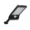 Miniatyrbillede 2 af 10: LED Solpanel Menneskekropslys Dobbelt Sensor Vandafvisende Havevæglampe med Monteringstang