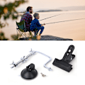 Miniatyrbild 5 av 8: Clamp Typ Fiske Linjespole med Sugkopp Vev Spole Spooling Verktyg Tackle