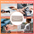 Miniatyrbillede 5 af 5: Bilnøgle- og mobiltelefonpose, signalblokerende nøglepose, tyverisikring til bil, signalblokerende pose