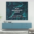 Miniatyrbild 1 av 8: Växt Grön Blad Tryckt Vägg Hängande Sängkläder Gobeläng Vägg Hängande （150*130cm）