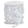 Miniatyrbillede 2 af 8: 10m Syntetisk Perleguirlande Rektangel Iridescent Dekorationssnor til Bryllup Festival Indpakning