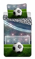 Fotboll Bäddset Barn 100x135 cm – 100 % Bomull