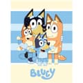 Bluey Happiness fleecefilt 100x140cm