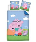 Peppa Pig Bäddset Barn 100x135 cm – 100 % Bomull