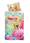 SpongeBob Bäddset Barn 100x135 cm – 100 % Bomull