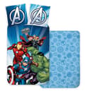 Avengers Power Strike bäddset 140×200 cm, 70×90 cm