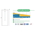 Pikkukuva 2 / 3: Shine Solar SN-M140 140W monokiteinen aurinkopaneeli