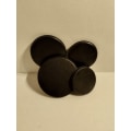 Miniatyrbillede 4 af 6: Stove cover 4 pieces in Silver smooth + Blue color 2 PACK Multicolor