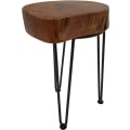 Pikkukuva 2 / 2: Handmade side table with solid wood top
