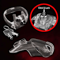 Pikkukuva 2 / 4: Napsauta Amp Lock Male Chastity Devce HT-V5