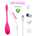 Pikkukuva 3 / 3: Remote controlled vibrator for pleasant foreplay, 10 speeds