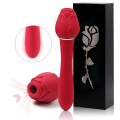 Miniatyrbillede 1 af 4: Dildo med rosformad top för maximal njutning