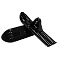 Pikkukuva 3 / 3: Kickbike set red handles, wheels and mini skis x 2 pcs