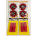 Pikkukuva 2 / 3: Kickbike set red handles, wheels and mini skis x 2 pcs