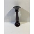 Pikkukuva 5 / 5: Handmade candle holders in stained wood, 6-pack