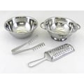 Pikkukuva 1 / 2: 4-piece stainless steel pasta and salad set