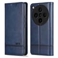 AZNS til Oppo Find X8 Pro 5G Telefon Cover Ko Læder Tekstur PU Læder Pung Telefon Cover - Blå (Blå)