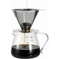 Miniatyrbild 5 av 5: Papperslöst Återanvändbart Kaffefilter i Rostfritt Stål Silver
