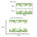 Miniatyrbillede 4 af 4: Vægmærke Grønne planter mærkat Vægdekoration til stue soveværelse
