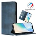 Miniatyrbillede 5 af 5: Til Samsung Galaxy S23 Wallet Case Vintage Tekstur RFID Læder Telefon Cover (Blå)