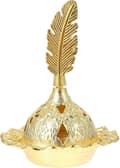 Arabisk Røkelsesbrennerholder for Bakhoor Oud Røkelsespinner Krystall Frankincense Resin Brenner Middle