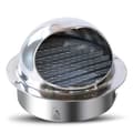 Runt Ventilationsgaller Huvventilgaller, 304 Rostfritt Stål Rund Plugg Med 120mm