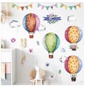 Tecknad Luftballong Väggdekor Barnrum Sovrum Baby Barnkammare Heminredning, 1 set-40*60cm