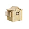 Pikkukuva 3 / 5: Puutalo - TIMBELA M550 - Ilman lattiaa - 1,1m2 Beige / Naturlig