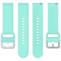 Miniatyrbillede 5 af 11: Komfortabelt og slidstærkt silikonearmbånd Blødt og fleksibelt armbånd Let at installere til Xplora X6 play Teal L Teal L Teal Teal L