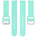 Miniatyrbillede 6 af 11: Komfortabelt og slidstærkt silikonearmbånd til ur. Blødt og fleksibelt armbånd. Nemt at installere til Xplora X6 play. Grå 22mm Gray Gray 22mm
