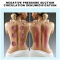 Miniatyrbild 4 av 5: Smart Koppningsmassageapparat – 12 Justerbara Värme- & Tryckinställningar | Gua Sha + Snabbladdning | Professionell Avkoppling Hemma 12 växlar grå 12 gears gray Red light