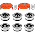 Miniatyrbillede 1 af 4: Black+decker A6481 Spole + 6 Pakke Line Kompatibel Med Reflex Strimmer