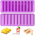 Miniatyrbild 1 av 5: Müsli Bar Form Set om 2 - Müsli Bar Form - 20 Rektangulära Hål - Müsli Form - Silikonform