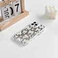 Miniatyrbild 4 av 5: Compatible with iPhone 16 Pro Max Case Cute Mirror Rosette Love Heart Pattern for Girls Ribbon Design Shockproof Protective Phone Case iPhone 16 Pro Max