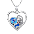 Miniatyrbild 1 av 4: Lilo & Stitch Halsband Mode Julklapp Hänge För Kvinnor Flickor [GGL] Style A