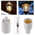 Miniatyrbild 4 av 6: 4-pack Gx24q till E26/E27 Sockeladapter Lampbas Hållare