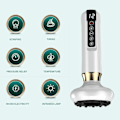 Miniatyrbild 3 av 5: Smart Koppningsmassageapparat – 12 Justerbara Värme- & Tryckinställningar | Gua Sha + Snabbladdning | Professionell Avkoppling Hemma 12 växlar w 12 gears white Red light