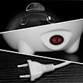 Miniatyrbild 3 av 5: Egg Cooker och Äggkokare 7 Ägg Kapacitet 3-i-1 Elektrisk Kokt Ägg, Grönsakskokare, Pocherare, Äggröra, Omelettmaskin med Automatisk Avstängning (Vit)