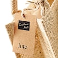 Miniatyrbillede 3 af 4: Westford Mill Jute Mini Gavepose (6 liter) One Size Naturlig Natural One Size