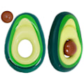 Miniatyrbillede 2 af 5: Oppustelig bademadras med avocado-bold med frø 150 cm XL 1330